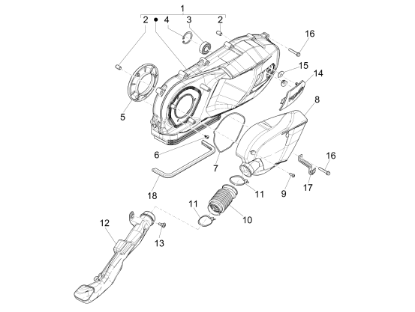 Εικόνα της ΚΑΠΑΚΙ ΑΕΡΑΓΩΓΟΥ LIBERTY 125-150 IGET-1A006511