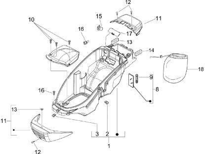 Εικόνα της ΒΑΣΗ ΑΝΑΠΤΗΡΑ SCOOTER ΚΟΜΠΛΕ-294770