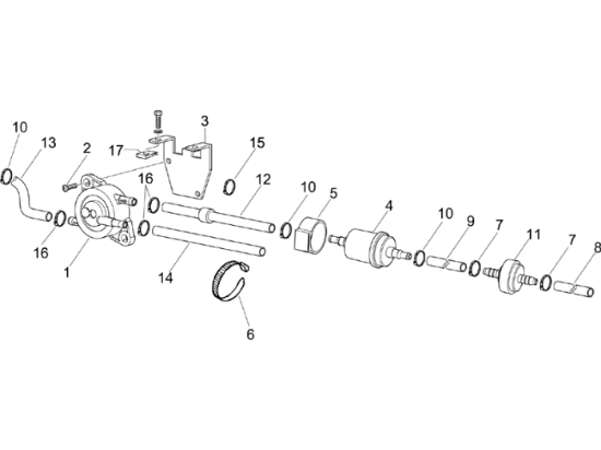 Εικόνα της ΒΑΛΒΙΔΑ ΑΝΕΠΙΣΤΡΟΦΗ BEV-VESPA GT-X8-TYP-AP8104594