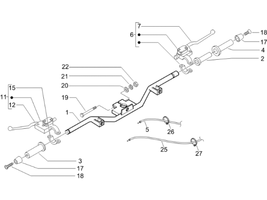 Εικόνα της ΧΕΙΡΟΛΑΒΗ ΤΙΜ BEV CRUIS-VESPA GTV ΔΕΞΙΑ-648551