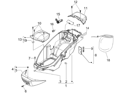 Εικόνα της ΒΑΣΗ ΑΝΑΠΤΗΡΑ SCOOTER ΚΟΜΠΛΕ-294770