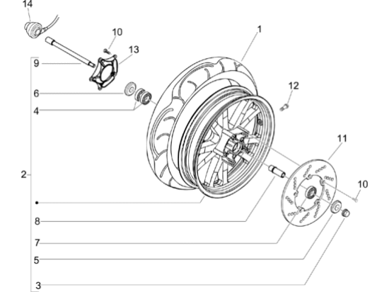 Εικόνα της ΕΛΑΣΤΙΚΟ MICHELIN 110/70-16 52S CITY GR2-CM319105