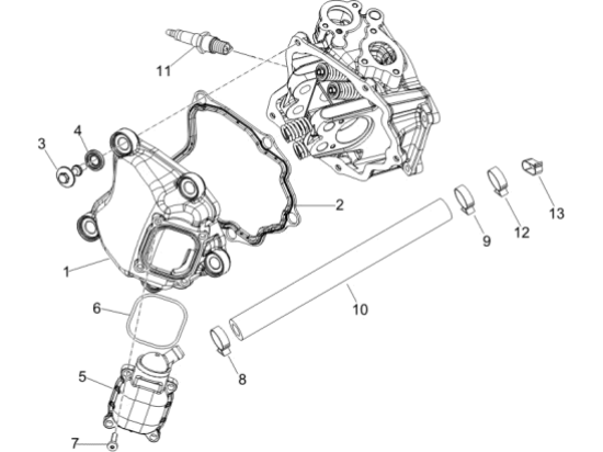 Εικόνα της ΜΠΟΥΖΙ CHAMPION RG4HCX SCOOTER 250/IE/E3-641320