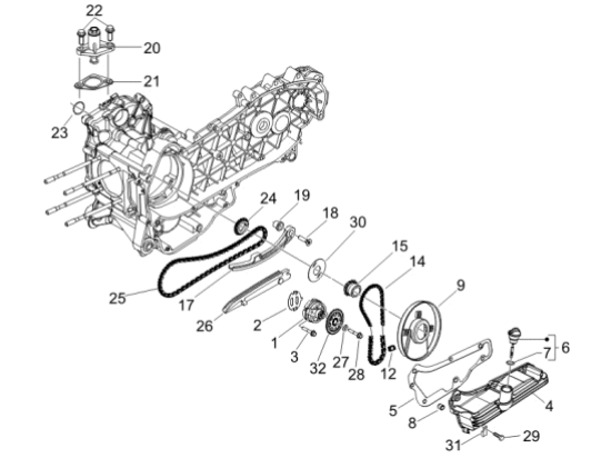 Εικόνα της ΤΕΝΤΩΤΗΡΑΣ ΚΑΔΕΝΑΣ SCOOTER 125<>300 E5-1A021978R