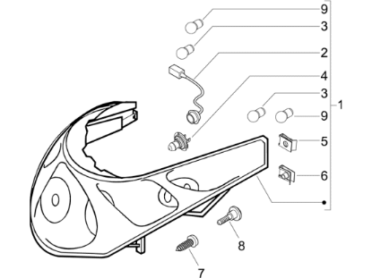 Εικόνα της ΛΑΜΠΑ 12V-10W BAU15s RY10 ΠΟΡΤΟΚ PHILIPS-UGL12093NACP