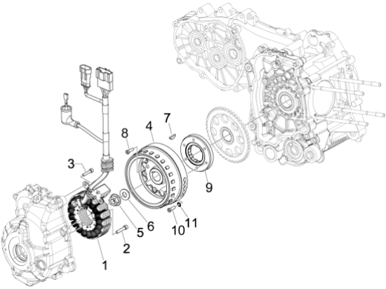 Εικόνα της ΚΟΜΠΛΕΡ ΜΙΖΑΣ SCOOTER 250<>300 86/46mm-8477975