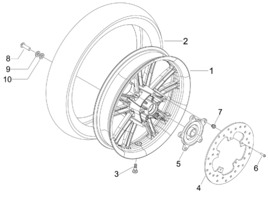 Εικόνα της ΕΛΑΣΤΙΚΟ MICHELIN 140/70-16 65P CITY GR-CM319118