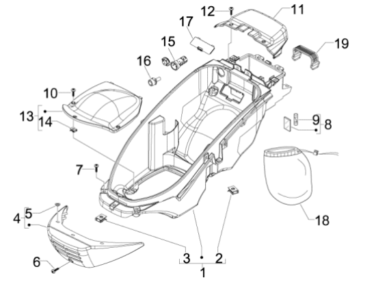 Εικόνα της ΒΑΣΗ ΑΝΑΠΤΗΡΑ SCOOTER ΚΟΜΠΛΕ-294770