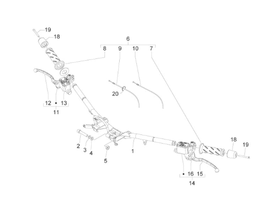 Εικόνα της ΤΡΟΜΠΑ ΦΡ BEV 125/250-CARN ΔΕΞΙΑ ±-56359R