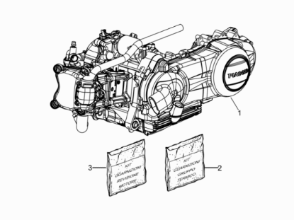 Εικόνα της ΣΕΤ ΦΛΑΝΤΖΕΣ SCOOTER 125-150 4T 09>-497554