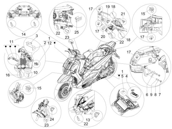 Εικόνα της ΒΑΣΗ ΑΝΑΠΤΗΡΑ SCOOTER ΚΟΜΠΛΕ-294770