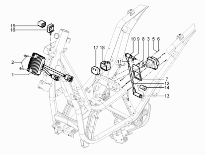 Εικόνα της ΑΚΡΟΦΥΣΙΟ ΠΟΛ/ΣΤΗ SCOOTER 125<>400-1A024520