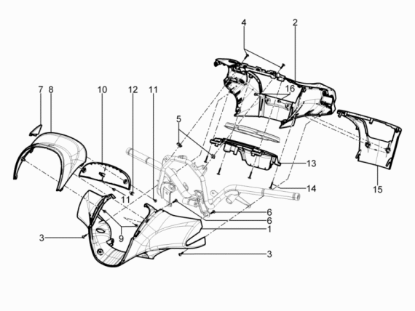 Εικόνα της ΓΕΙΣΟ ΤΙΜ BEV 300-350 MY10-11 ΑΝΩ ΜΠΡΟΣ-656466000C