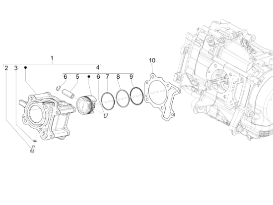 Εικόνα της ΕΛΑΤΗΡΙΟ ΠΙΣΤ STD MEDLEY 125 CC ΑΝΩ-879475