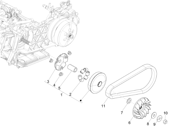 Εικόνα της ΒΑΡΙΑΤΟΡ MEDLEY 125 4T IE ABS E4 20-22-CM257710