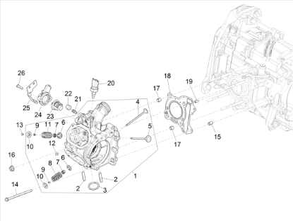 Εικόνα της ΒΑΛΒΙΔΑ ΕΙΣΑΓΩΓΗΣ MEDLEY 125-150 #21 20?-1A016568