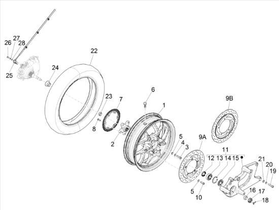 Εικόνα της ΔΙΣΚΟΦΡΕΝΟ ΠΙΣΩ MEDLEY MY20 Β. ΕΚΔ D240-1C004559