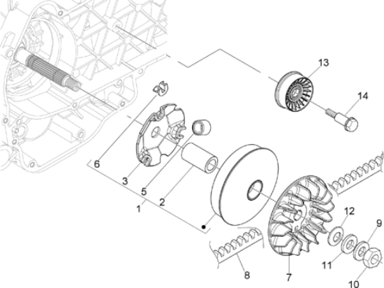 Εικόνα της ΙΜΑΝΤΑΣ MALOSSI NEXUS 500-M6115125