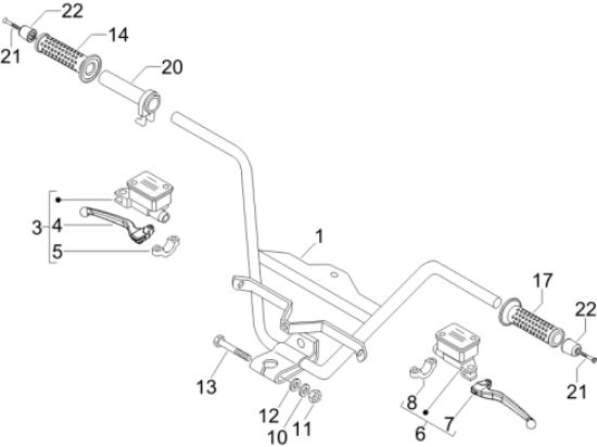 Εικόνα της ΤΡΟΜΠΑ ΦΡ BEV 125/250-CARN ΔΕΞΙΑ ±-56359R