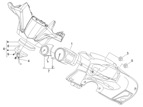 Εικόνα της ΣΤΡΟΦΟΜΕΤΡΟ GILERA NEXUS 125-500 Ε3 ΑΝΑΛ-640617