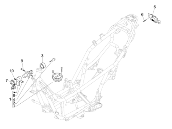 Εικόνα της ΚΛΕΙΔΙ ΑΚΑΤΕΡΓ GILERA RU200RST/ST/ΝΕX250-949606