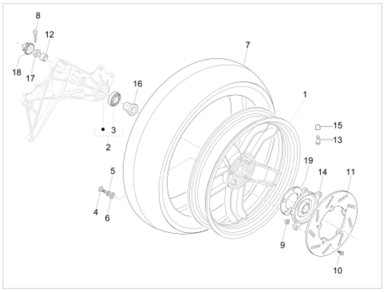 Εικόνα της ΔΙΣΚΟΦΡΕΝΟ ΠΙΣΩ Χ7-Χ8-Χ9 500-Χ10-NEX-MP3-56498R