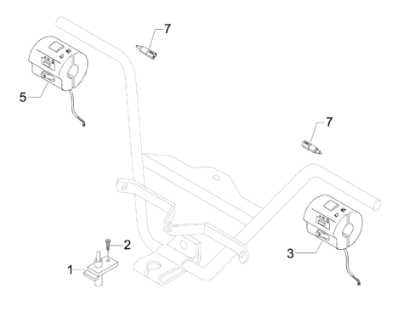 Εικόνα της ΔΙΑΚΟΠΤΗΣ ΦΩΤΩΝ ΔΕ GILERA NEXUS 500 09?-641103