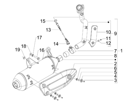 Εικόνα της ΕΞΑΤΜΙΣΗ GILERA NEXUS 300-8751155