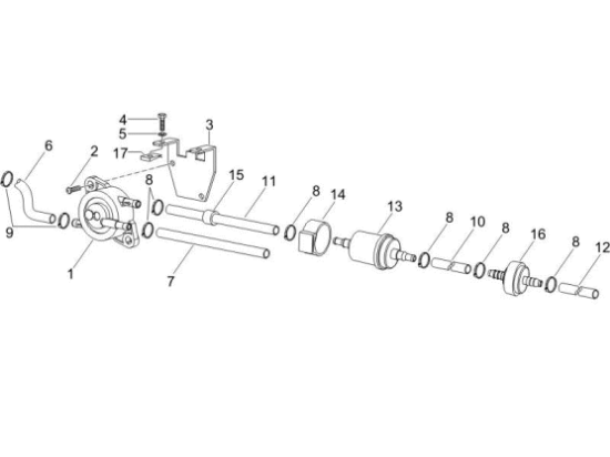 Εικόνα της ΒΑΛΒΙΔΑ ΑΝΕΠΙΣΤΡΟΦΗ BEV-VESPA GT-X8-TYP-AP8104594