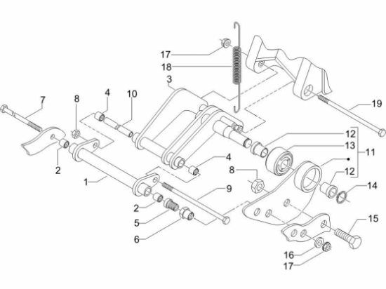 Εικόνα της ΒΑΣΗ ΚΙΝΗΤΗΡΑ-ΣΥΝΕΜΠΛΟΚ X9 125-250 Π.Μ-599954