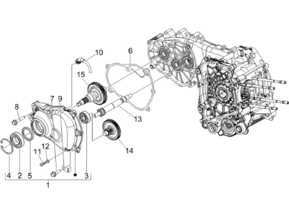 Εικόνα της ΑΞΟΝΑΣ ΠΙΣΩ ΤΡΟΧΟΥ BEV300 MY10-NEX-Δ47-1A020473