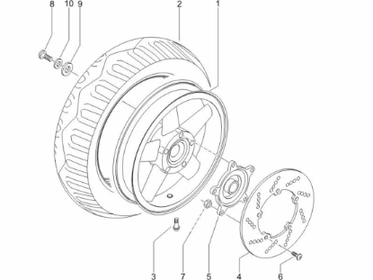 Εικόνα της ΔΙΣΚΟΦΡΕΝΟ ΠΙΣΩ RUN DD FXR-X9 250 ΜΠΡ/ΠΙ-56392R