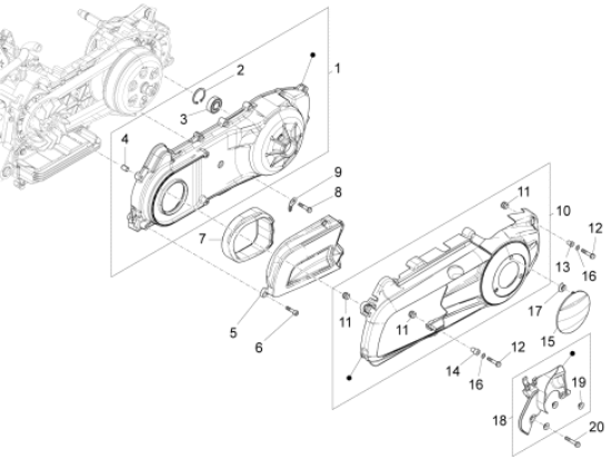 Εικόνα της ΛΑΣΤΙΧΑΚΙ ΚΑΠΑΚΙΟΥ ΚΙΝΗΤ SCOOTER 125-300-431578