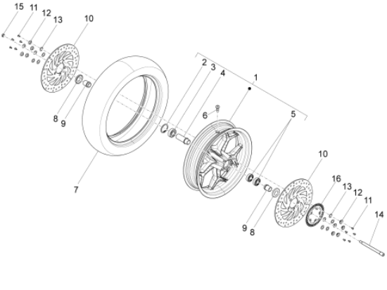 Εικόνα της ΠΑΞΙΜΑΔΙ ΑΣΦΑΛΕΙΑΣ M16X1.25-1C002565