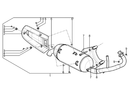 Εικόνα της ΒΙΔΑ ΒΑΣΗΣ ΕΞΑΤΜ SCOOTER M8x75-845591