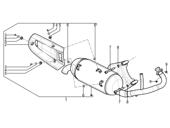 Εικόνα της ΒΙΔΑ ΒΑΣΗΣ ΕΞΑΤΜ SCOOTER M8x75-845591