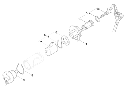 Εικόνα της ΔΙΑΚΟΠΤΗΣ ΚΕΝΤΡΙΚΟΣ RUN-X7-ZIP4T 7/98>-1D002436