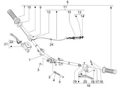 Εικόνα της ΝΤΙΖΑ ΓΚΑΖΙΟΥ FLY 50<>125 4Τ-601113