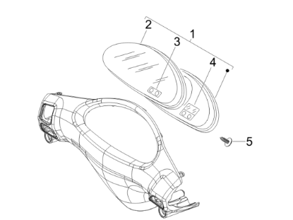 Εικόνα της ΚΟΝΤΕΡ FLY 50 4T MY08-DERBI BOULEV (OEM)-641160