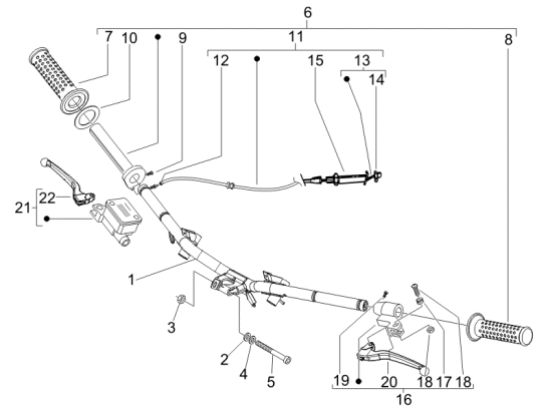 Εικόνα της ΝΤΙΖΑ ΓΚΑΖΙΟΥ FLY 50<>125 4Τ-601113