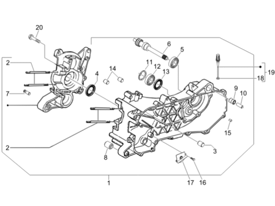 Εικόνα της ΚΑΡΤΕΡ SCOOTER 50 4T ΕΩΣ ΜΥ08-8429215