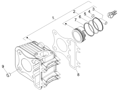 Εικόνα της ΕΛΑΤΗΡΙΟ ΠΙΣΤ STD SC 50 CC 4T ΑΝΩ-969215