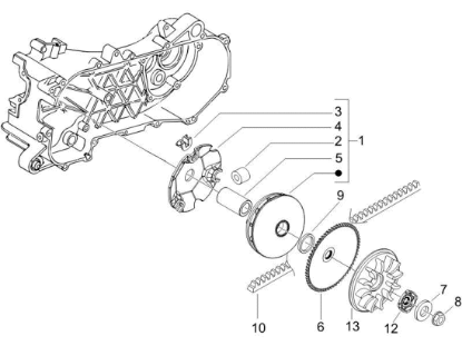 Εικόνα της ΒΑΡΙΑΤΟΡ SCOOTER 50-100 2T/4T-CM110303