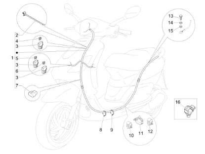 Εικόνα της ΑΣΦΑΛΕΙΟΘΗΚΗ SCOOTER 125 4T 3V-642405