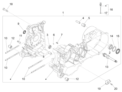 Εικόνα της ΑΞΟΝΑΣ ΔΙΑΦΟΡΙΚΟΥ FLY50 4T/100-LIB50 14Δ-480848