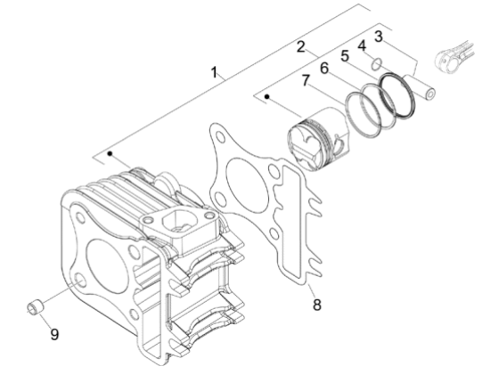 Εικόνα της ΕΛΑΤΗΡΙΟ ΠΙΣΤ STD SC 50 CC 4T ΚΑΤΩ-969217