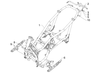 Εικόνα της ΣΑΣΙ GILERA GP800 ΠΙΣΩ-6533146