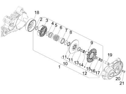 Εικόνα της ΑΠΟΣΤΑΤΗΣ ΔΙΣΚΟΥ ΚΟΜΠΛΕΡ GP800-MANA 850-830380