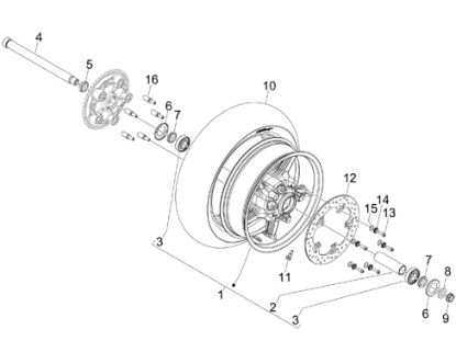 Εικόνα της ΑΠΟΣΤΑΤΗΣ ΑΞΟΝΑ ΠΙΣΩ ΤΡΟΧΟΥ GP800-649472