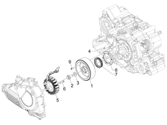 Εικόνα της ΣΤΕΦΑΝΙ ΚΟΜΠΛΕΡ ΜΙΖΑΣ GP800-RS 660-1A022443R